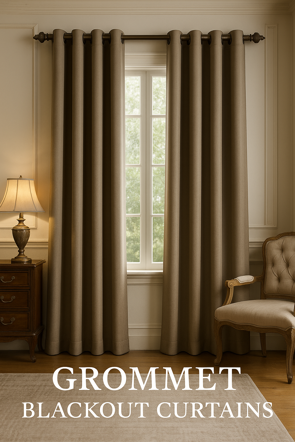 Grommet Blackout Curtains